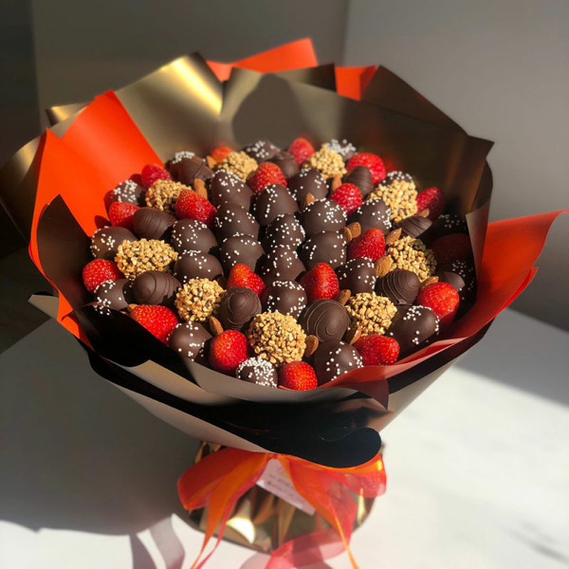 Букет из клубники Сладкая шоколадка