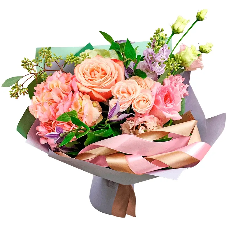 Букет «Ласковая акварель»