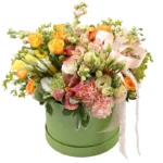 Цветы в коробке Восторг любви